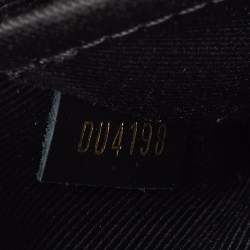Pre Owned Louis Vuitton Black Monogram Canvas Saintonge Bag