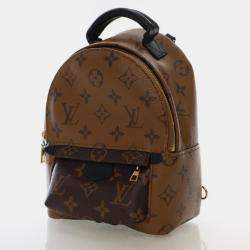 Pre Owned Louis Vuitton Reverse Monogram Palm Springs Mini