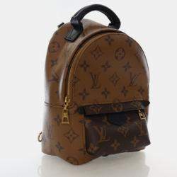 Pre Owned Louis Vuitton Reverse Monogram Palm Springs Mini