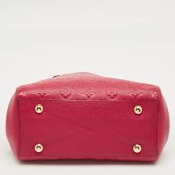 Pre Owned Louis Vuitton Aurore Monogram Empreinte Leather Montaigne BB Bag