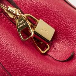 Pre Owned Louis Vuitton Aurore Monogram Empreinte Leather Montaigne BB Bag