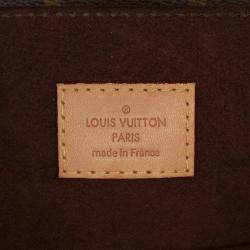 Pre Owned Louis Vuitton Brown Monogram Pochette Metis