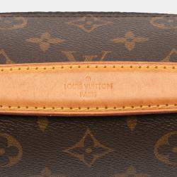 Pre Owned Louis Vuitton Brown Monogram Pochette Metis