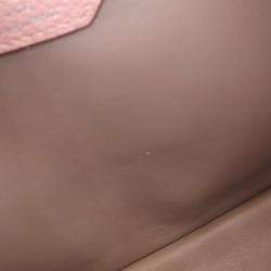 Pre Owned Louis Vuitton Pink Taurillon Capucines PM