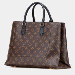 Pre Owned Louis Vuitton Brown Monogram Flower Tote