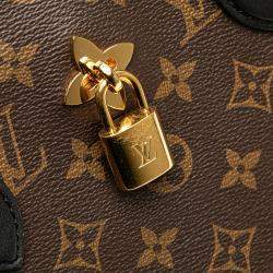 Pre Owned Louis Vuitton Brown Monogram Flower Tote
