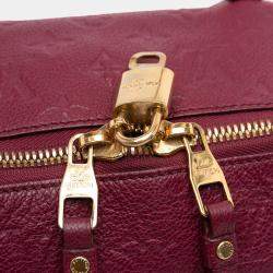 Pre Owned Louis Vuitton Burgundy Monogram Empreinte Lumineuse PM