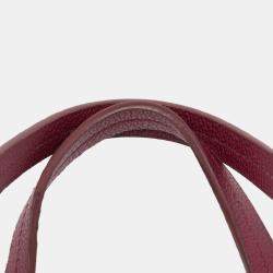 Pre Owned Louis Vuitton Burgundy Monogram Empreinte Lumineuse PM