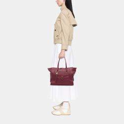 Pre Owned Louis Vuitton Burgundy Monogram Empreinte Lumineuse PM
