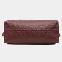 Pre Owned Louis Vuitton Burgundy Monogram Empreinte Lumineuse GM