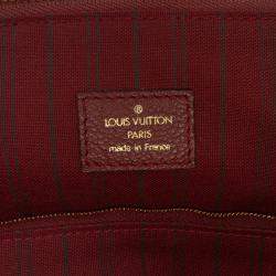 Pre Owned Louis Vuitton Burgundy Monogram Empreinte Lumineuse GM