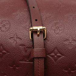 Pre Owned Louis Vuitton Burgundy Monogram Empreinte Lumineuse GM