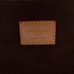 Pre Owned Louis Vuitton Brown Monogram Pochette Metis