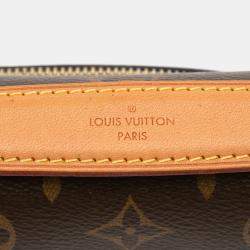 Pre Owned Louis Vuitton Brown Monogram Pochette Metis