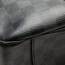 Pre Owned Louis Vuitton Black Damier Graphite Tadao PM