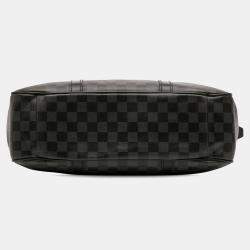 Pre Owned Louis Vuitton Black Damier Graphite Tadao PM