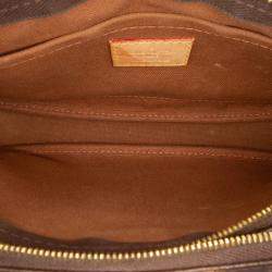 Pre Owned Louis Vuitton Brown Monogram Multi Pochette Accessoires