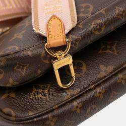 Pre Owned Louis Vuitton Brown Monogram Multi Pochette Accessoires