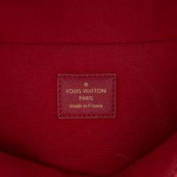 Pre Owned Louis Vuitton Brown Damier Ebene Pochette Felicie