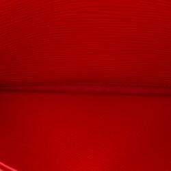 Pre Owned Louis Vuitton Red Epi Pochette Felicie