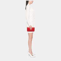 Pre Owned Louis Vuitton Red Epi Pochette Felicie