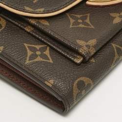 Pre Owned Louis Vuitton Monogram Canvas Astrid Wallet