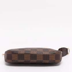 Pre Owned Louis Vuitton Damier Ebene Canvas Mini Pochette Accessoires Bag