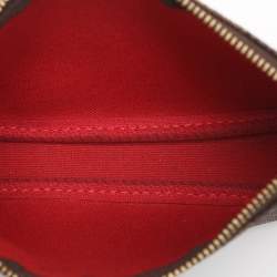 Pre Owned Louis Vuitton Damier Ebene Canvas Mini Pochette Accessoires Bag