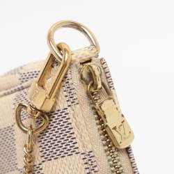 Pre Owned Louis Vuitton Damier Azur Canvas Mini Pochette Accessoires