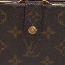 مملوكة مسبقًا محفظة لويس فيتون بورت فويي فينواز فرنسية كانفاس مونوغرام