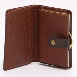 مملوكة مسبقًا محفظة لويس فيتون بورت فويي فينواز فرنسية كانفاس مونوغرام