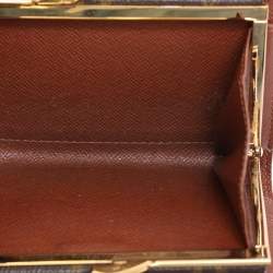 مملوكة مسبقًا محفظة لويس فيتون بورت فويي فينواز فرنسية كانفاس مونوغرام