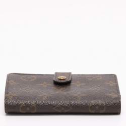 مملوكة مسبقًا محفظة لويس فيتون بورت فويي فينواز فرنسية كانفاس مونوغرام