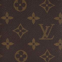 Pre Owned Louis Vuitton Monogram Canvas Bifold Long Wallet