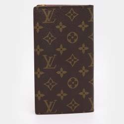 Pre Owned Louis Vuitton Monogram Canvas Bifold Long Wallet