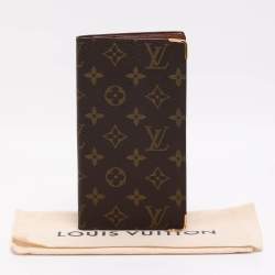 Pre Owned Louis Vuitton Monogram Canvas Bifold Long Wallet