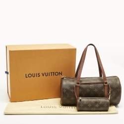 Pre Owned Louis Vuitton Monogram Canvas Papillon 30 Bag