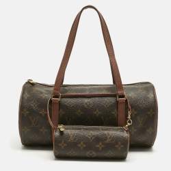 Pre Owned Louis Vuitton Monogram Canvas Papillon 30 Bag