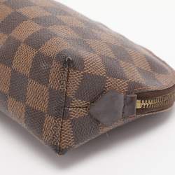 Pre Owned Louis Vuitton Damier Ebene Canvas Cosmetic Pouch