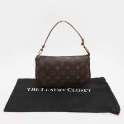 Pre Owned Louis Vuitton Monogram Canvas Pochette Accessoires