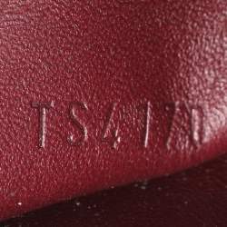 Pre Owned Louis Vuitton Vernis Leather Limited Edition Stephen Sprouse Heart Coin Purse