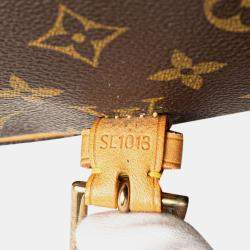 Pre Owned Louis Vuitton Brown Monogram Sologne