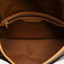 Pre Owned Louis Vuitton Brown Monogram Sologne