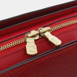 Pre Owned Louis Vuitton Red Epi Pont Neuf