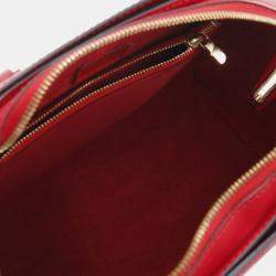 Pre Owned Louis Vuitton Red Epi Pont Neuf