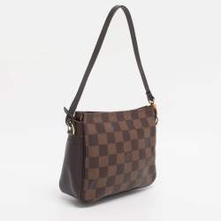 Pre Owned Louis Vuitton Damier Ebene Trousse Pochette Bag