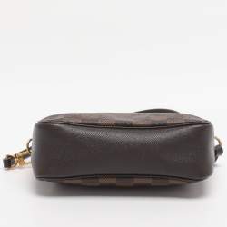 Pre Owned Louis Vuitton Damier Ebene Trousse Pochette Bag