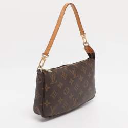 مملوكة مسبقًا حقيبة إكسسوارات لويس فويتون كانفاس مونوغرامي بوكيت