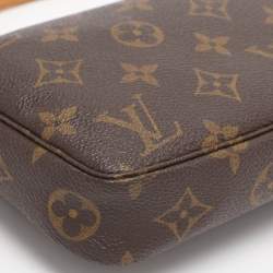 مملوكة مسبقًا حقيبة إكسسوارات لويس فويتون كانفاس مونوغرامي بوكيت