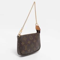 Pre Owned Louis Vuitton Monogram Canvas Mini Pochette Accessoires
